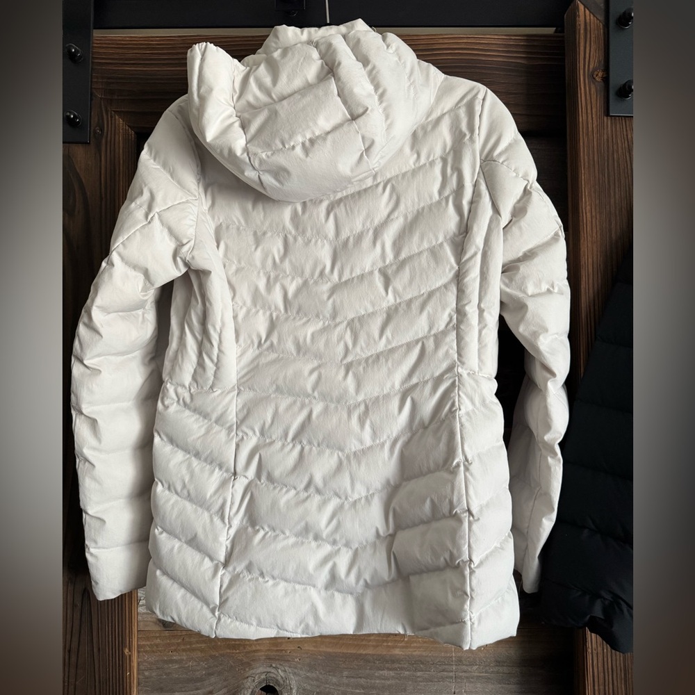 Ivory Puffer Jacket - Picture 2 of 3